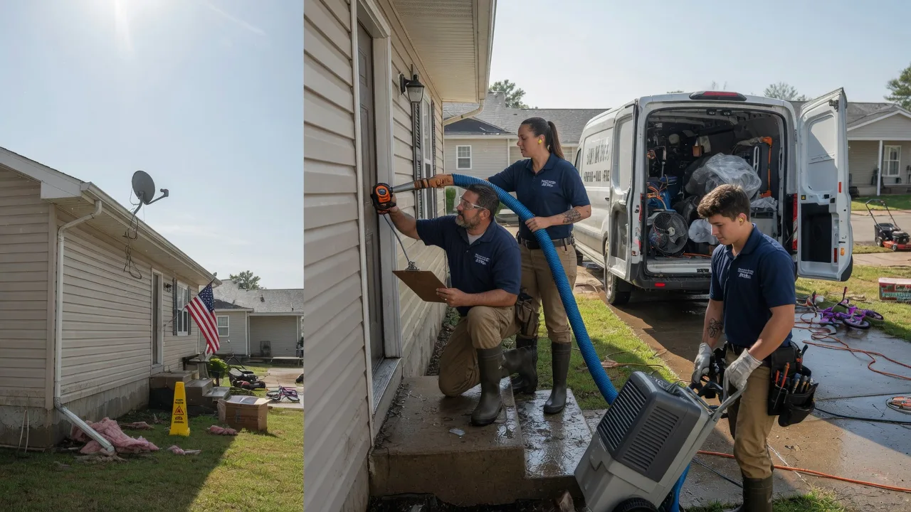 Ceiling Water Damage Restoration in Valley Park, MO near me